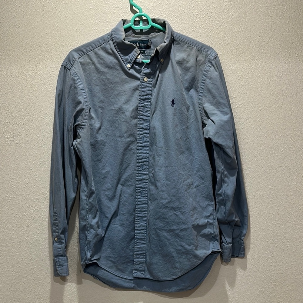Polo by Ralph Lauren Blue Casual Button Down Shirt